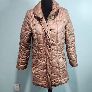 Urban Republic Camel Quilted Coat Size Small
Lot M